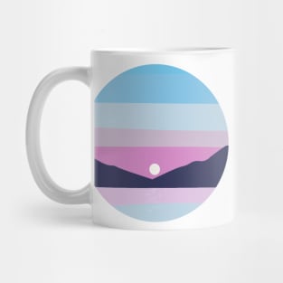 Pink sunset Mug